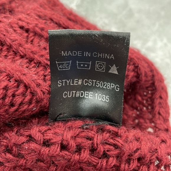 Women's Dee Elle 3/4th Sleeve V-Neck Sweater Large - Picture 16 of 16